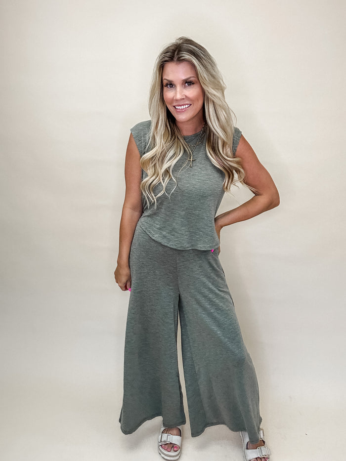 My Go To Wide Leg Jumpsuit