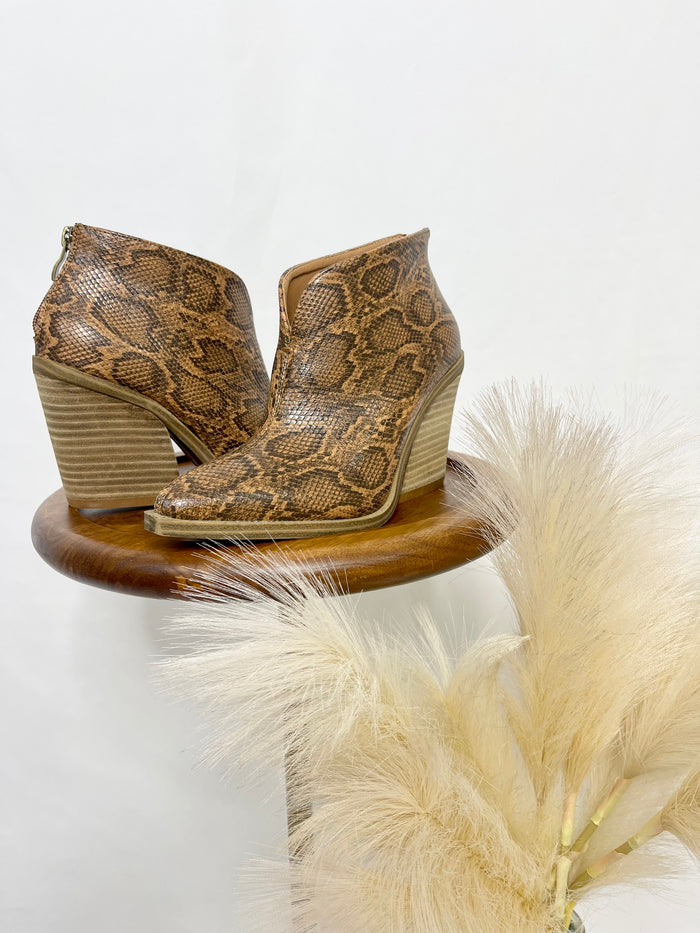 Dilly Snake Bootie *FINAL SALE*