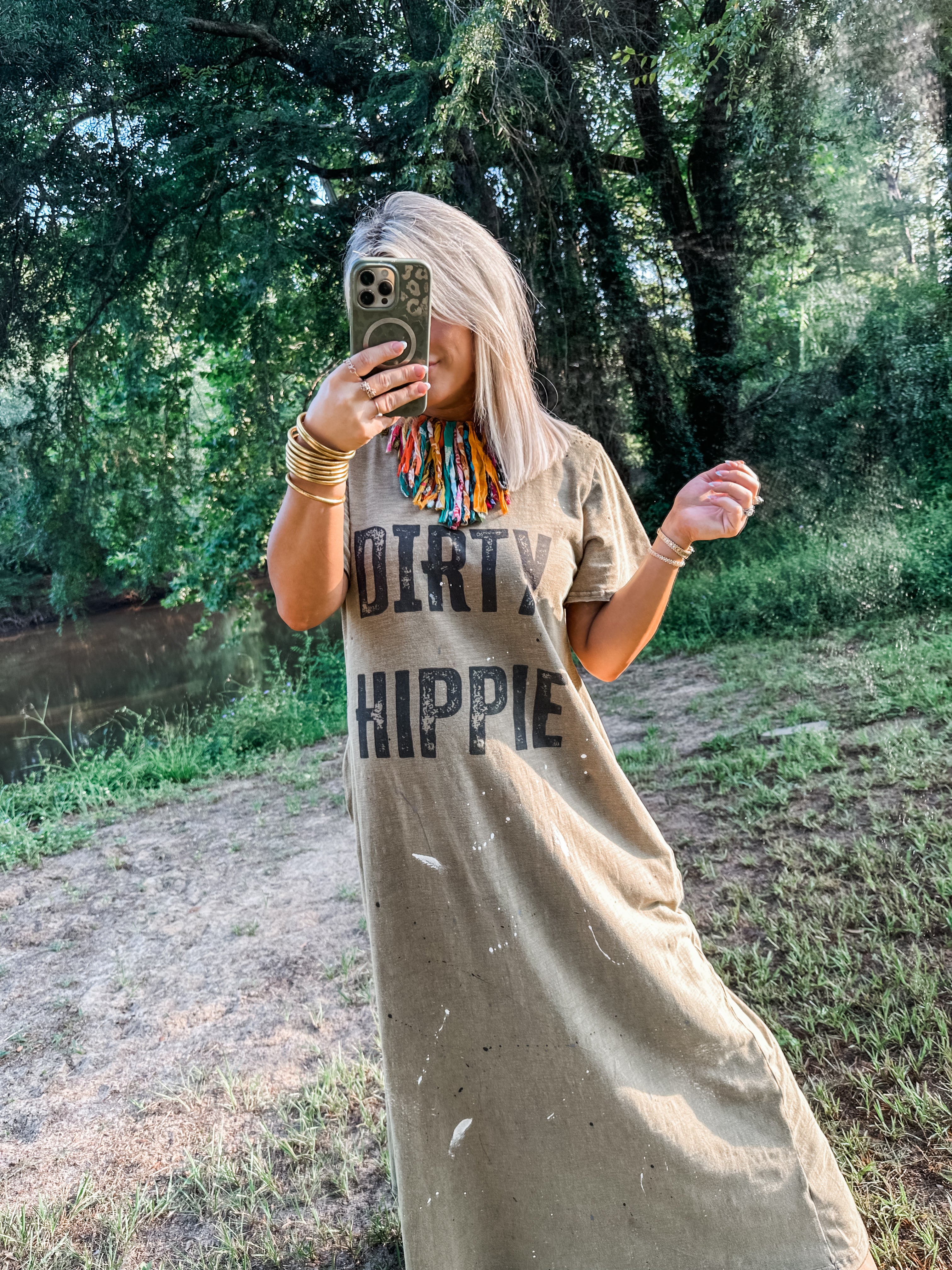 Dirty Hippie T-shirt Dress – Hitchin' It Boutique