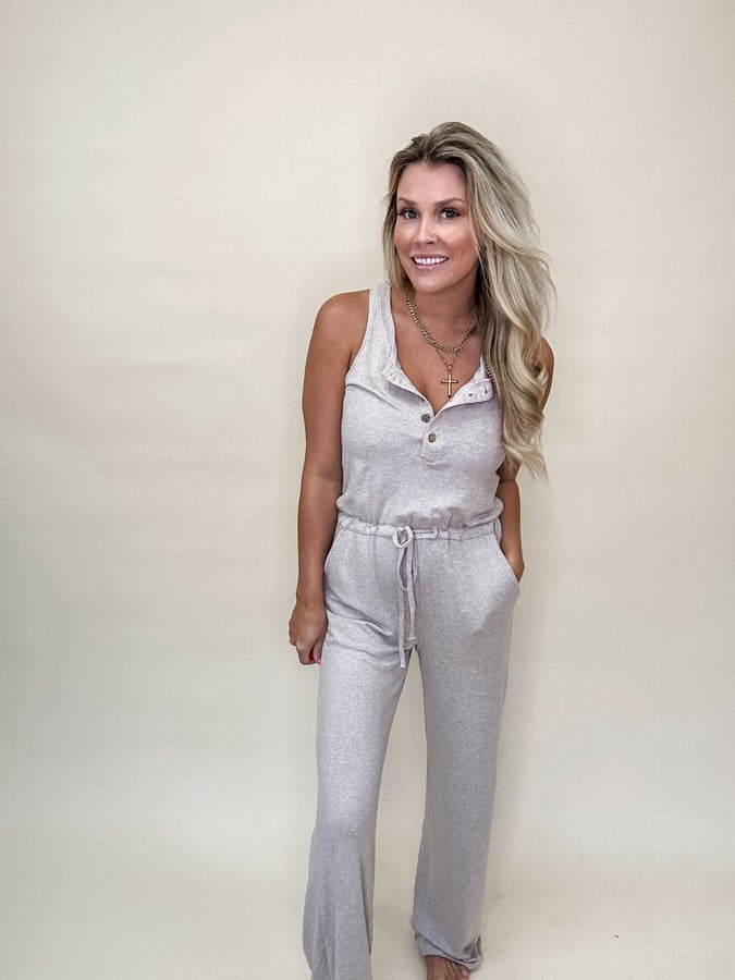 Right Back At You Racerback Jumpsuit