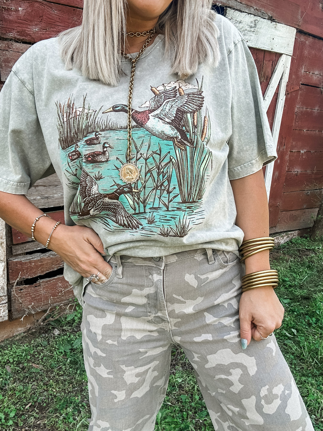 On The Hunt Camo Denim
