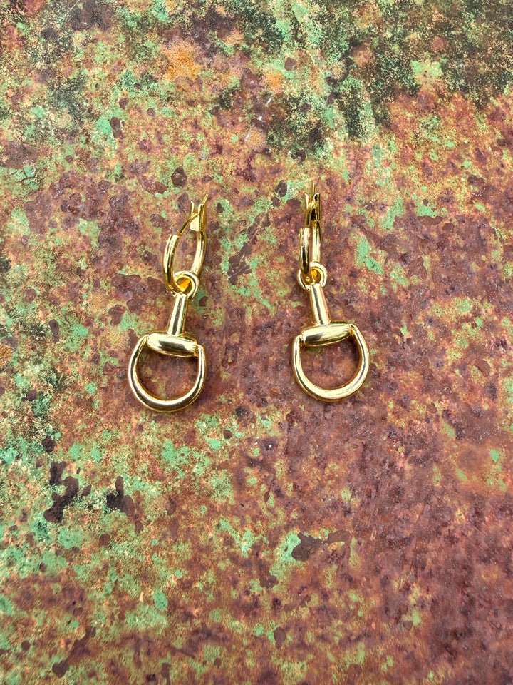 Medium Horse Bit Earrings