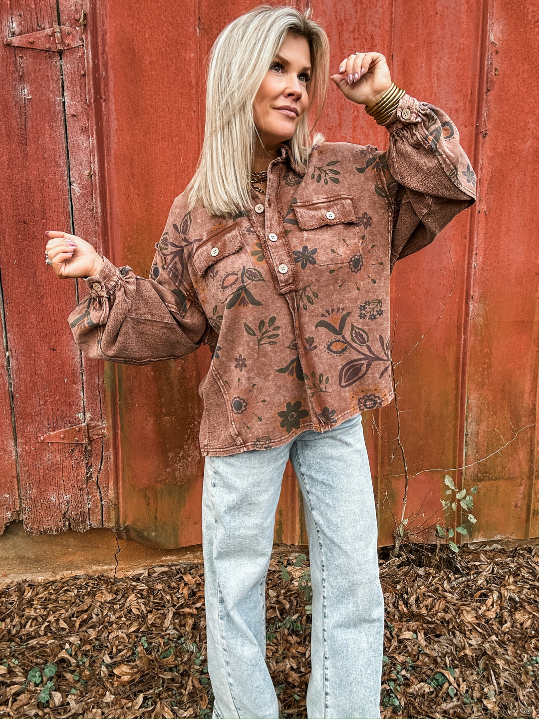 Heirloom Blooms Shacket