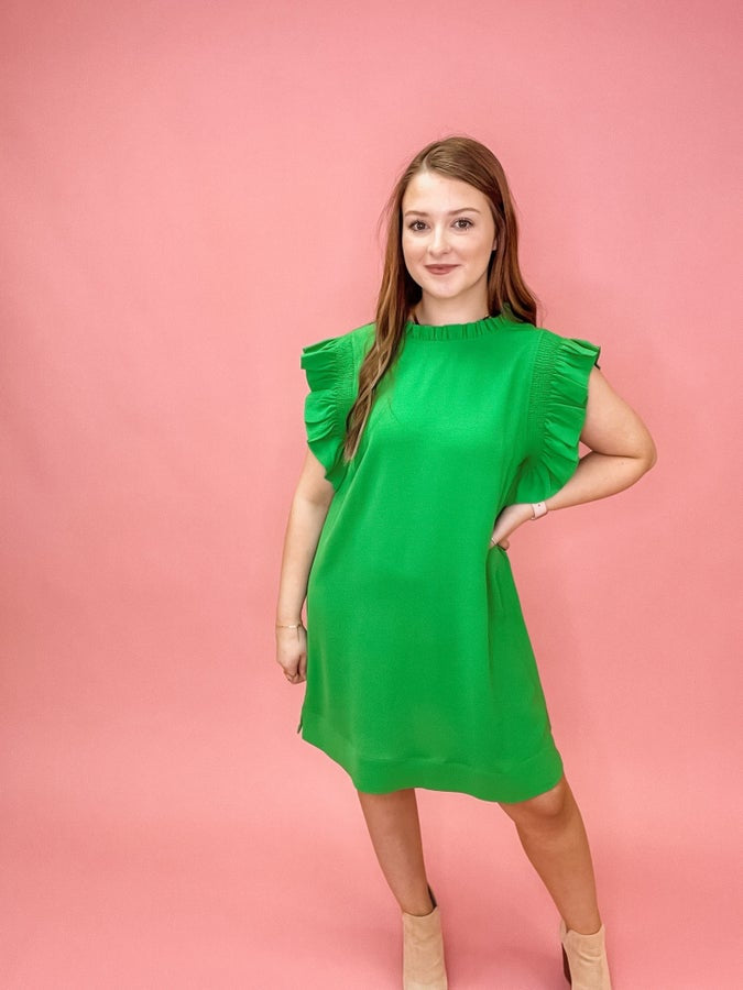 Green With Envy Dress *FINAL SALE*