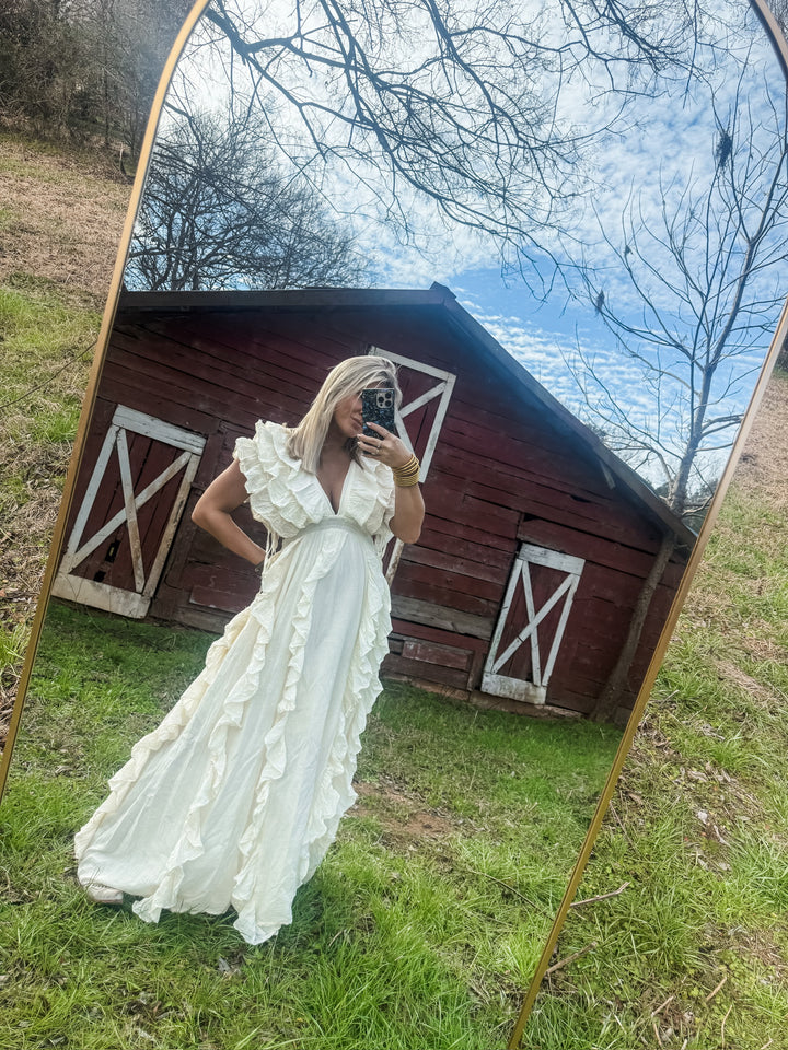 Feeling Free Ruffled Maxi