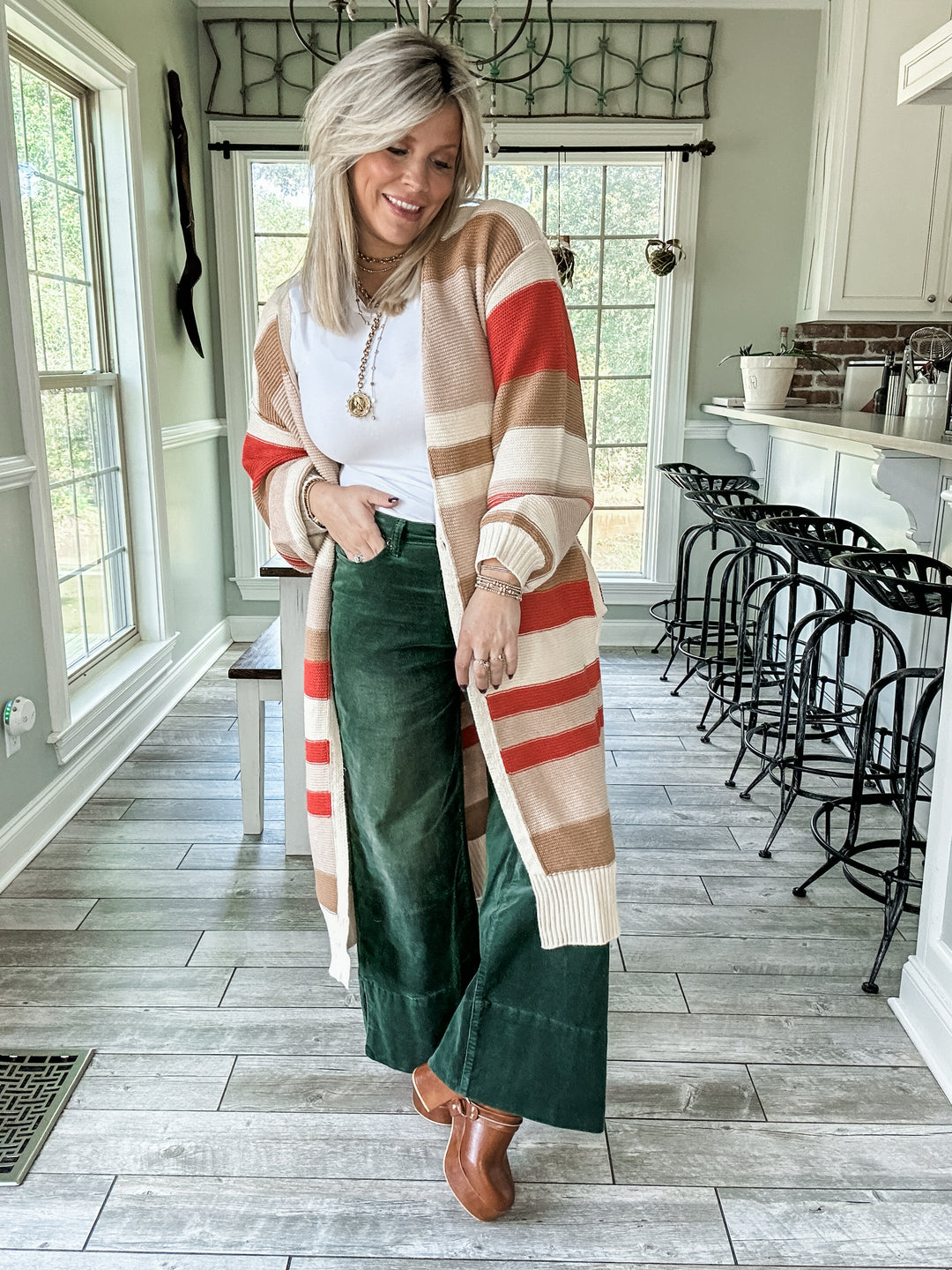 Peace & Love Sweater Duster
