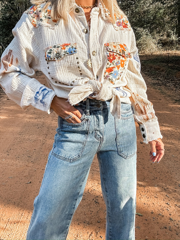 Dust & Daisies Shacket