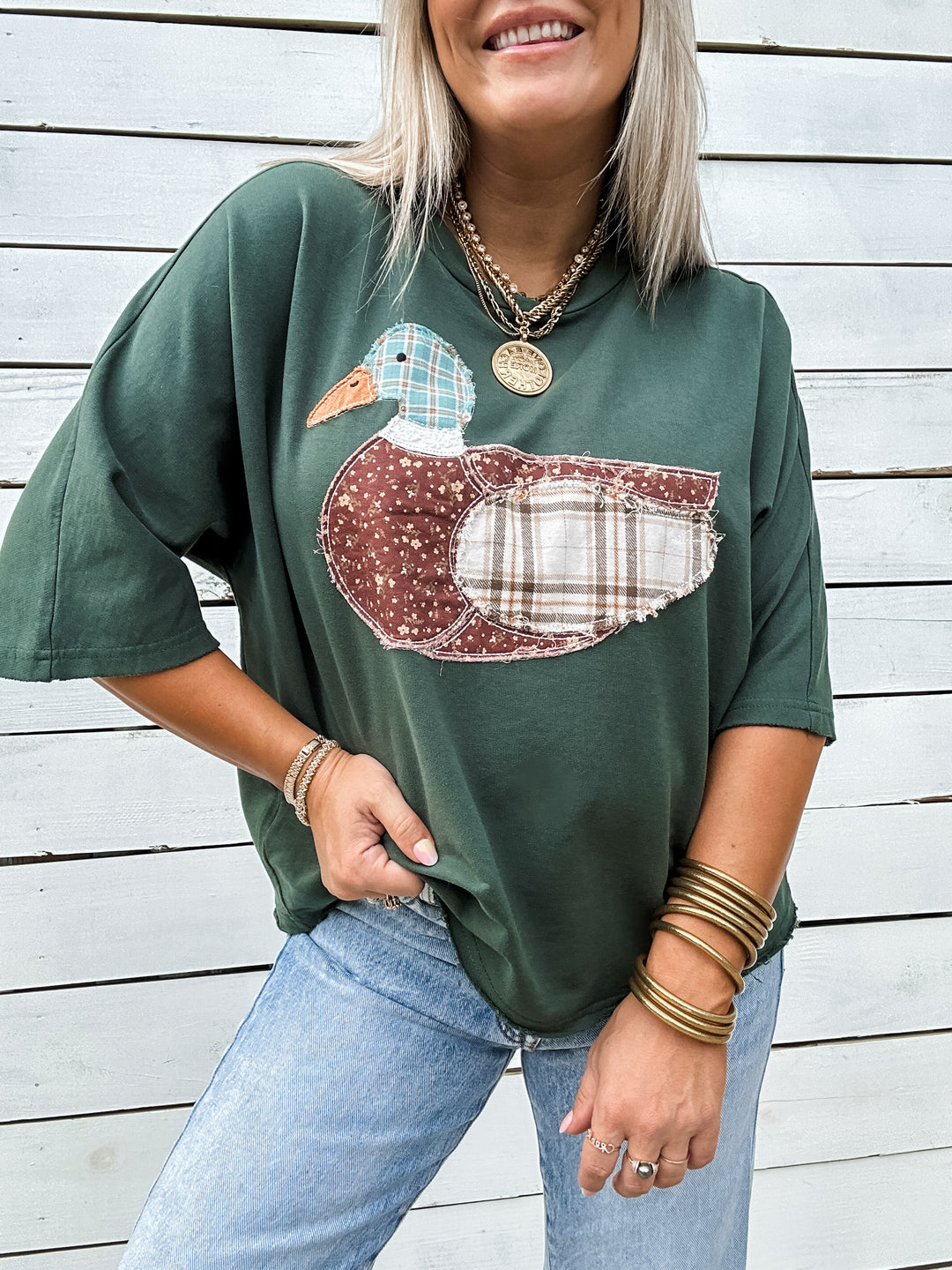 Wild & Stitched Mallard Top