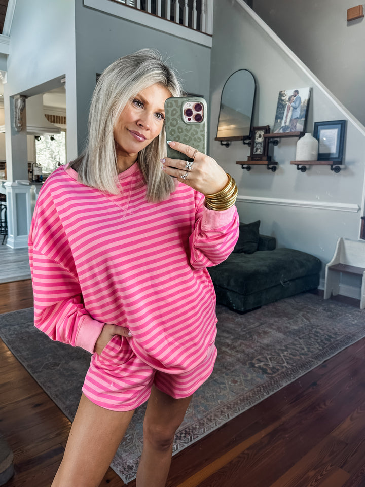 Lover Girl Stripe Set