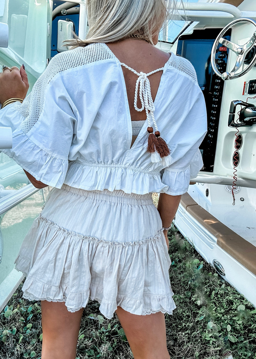 Dust & Grit Embroidered Top