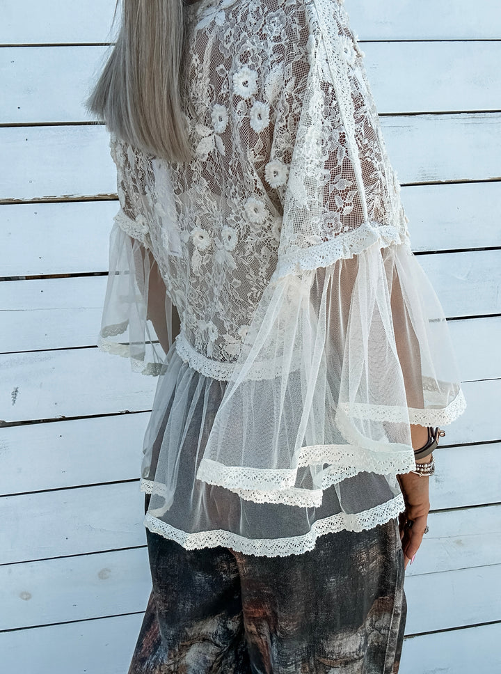 Soft Romance Lace Top