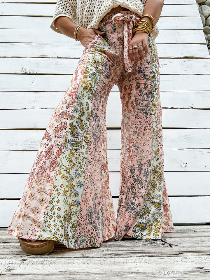 Blush & Bloom Wide Leg Pants