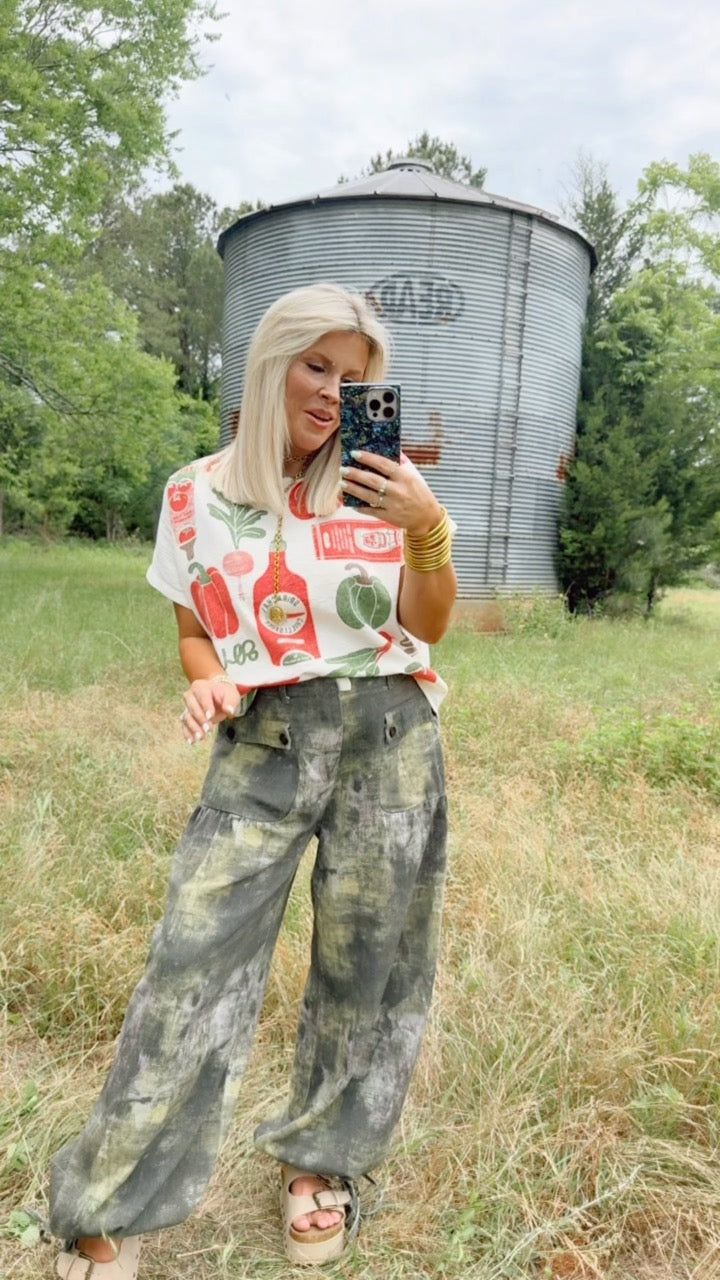 Painted Desert Bottoms - Olive