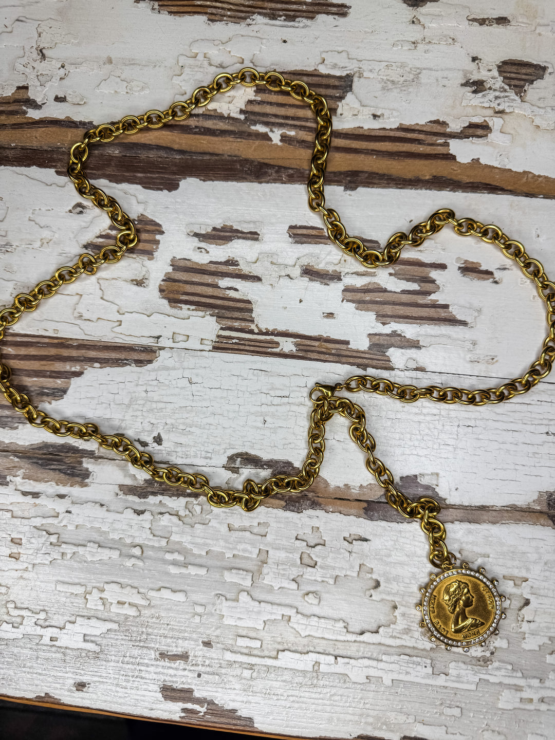 XL COIN NECKLACE