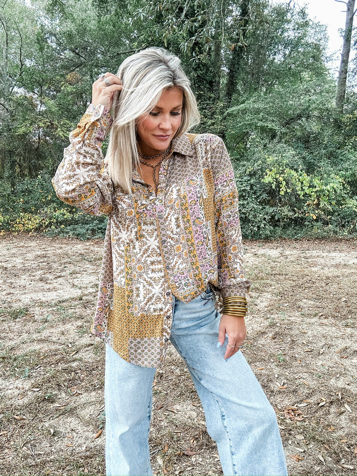 Timeless Twist Button Down