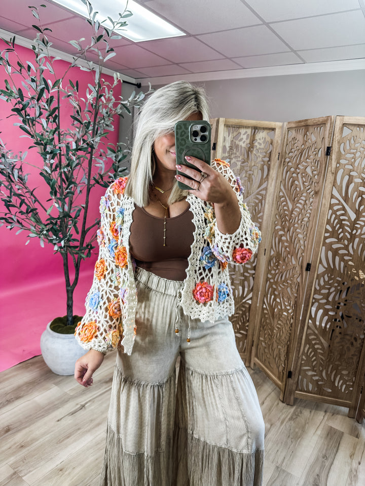 Hooked On You Crochet Cardigan