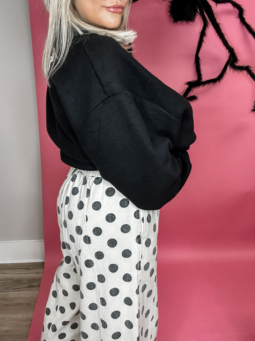 Reversible* Spooky Season Mock Neck