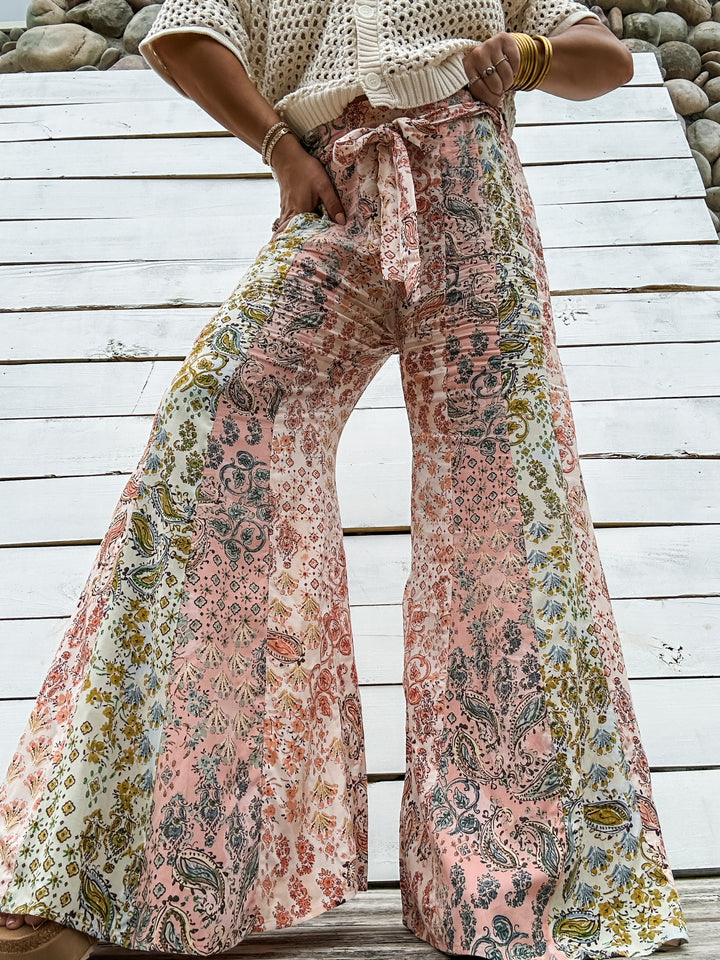 Blush & Bloom Wide Leg Pants
