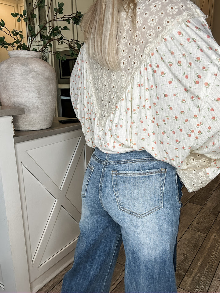 Double Take Wide Leg Denim