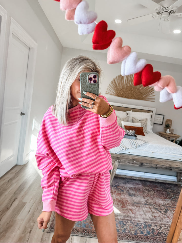 Lover Girl Stripe Set