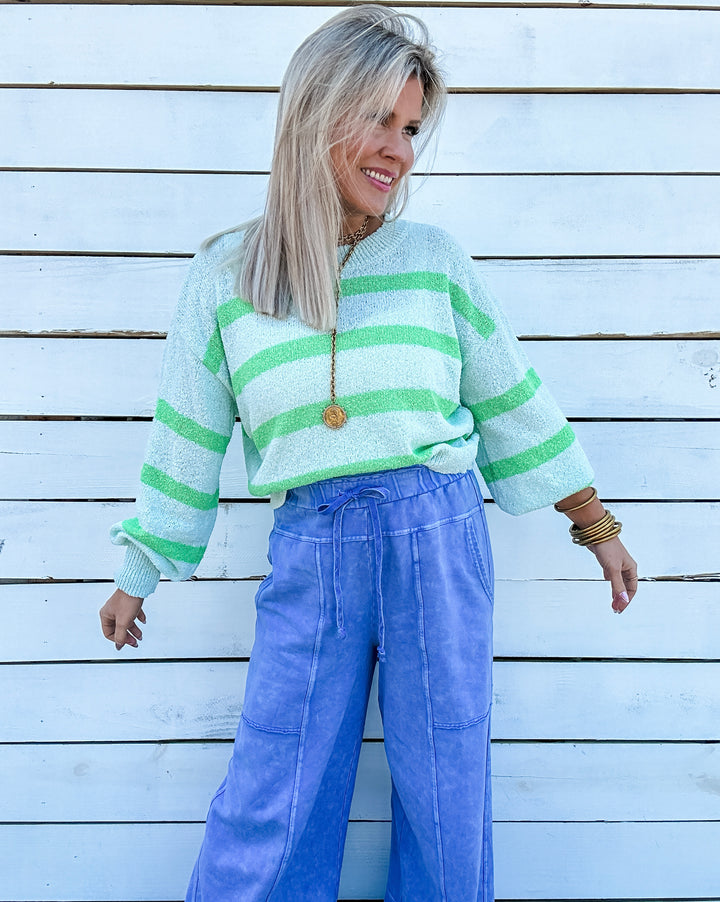 Tidal Stripe Sweater