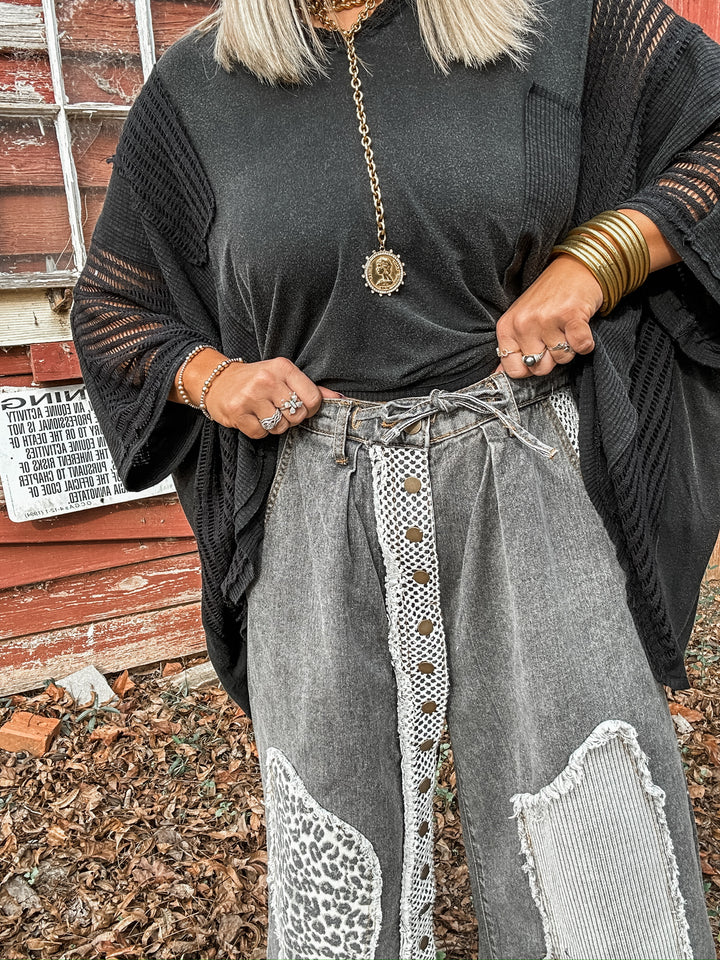 Weekend Wonder Bottoms - Black Multi