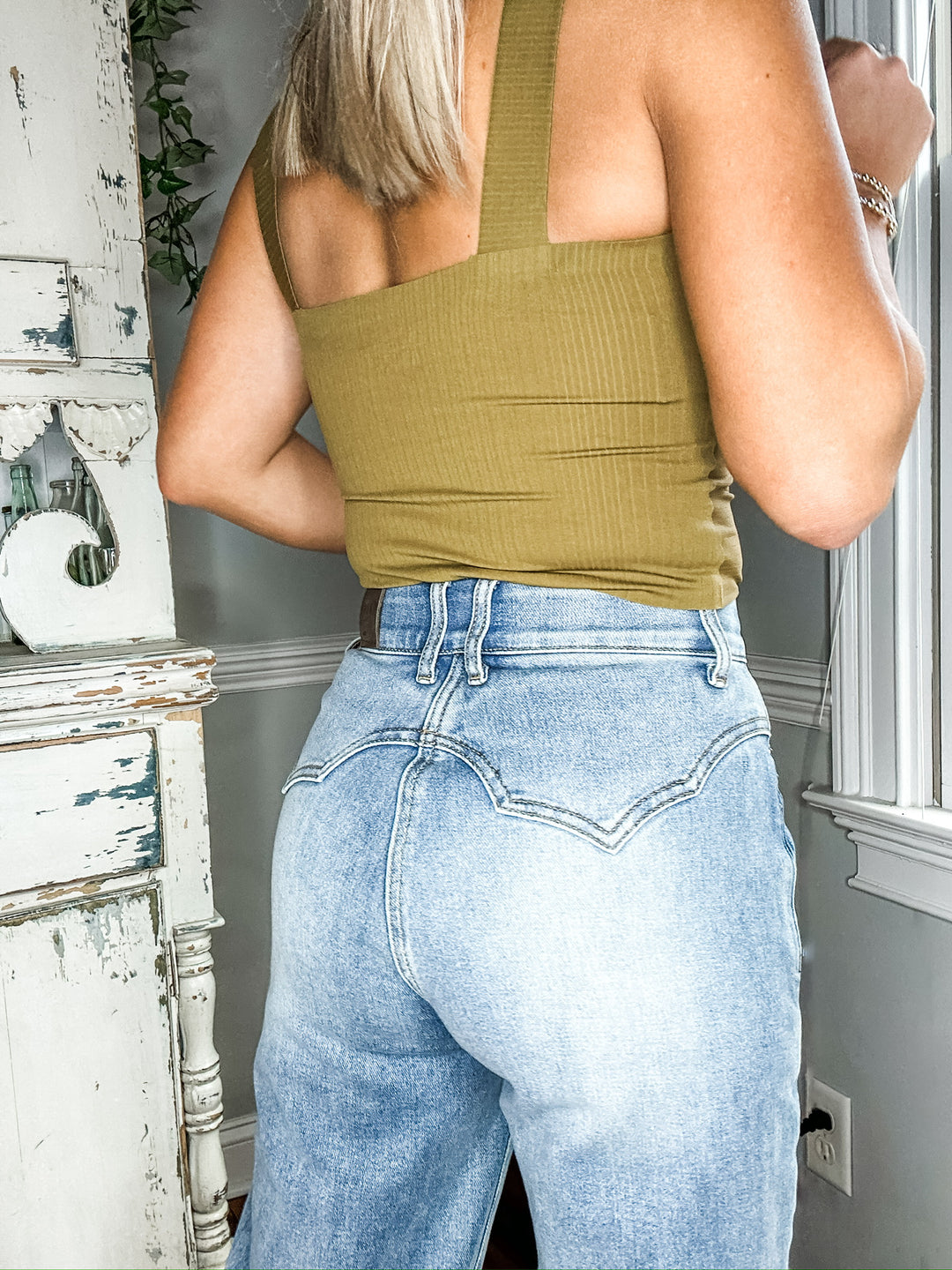 Laser Cut Bralette Tank