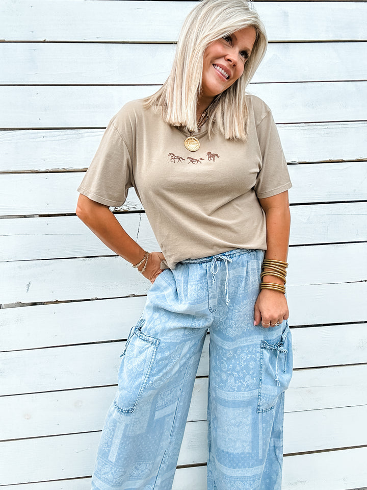 Horse Trio Graphic Tee