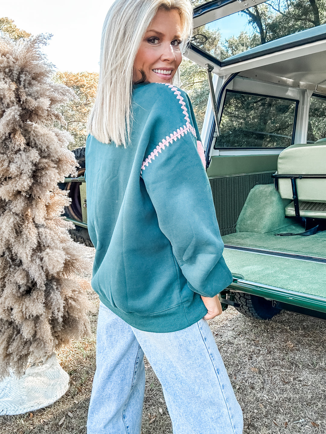 Jolly Knit Embroidered Sweater