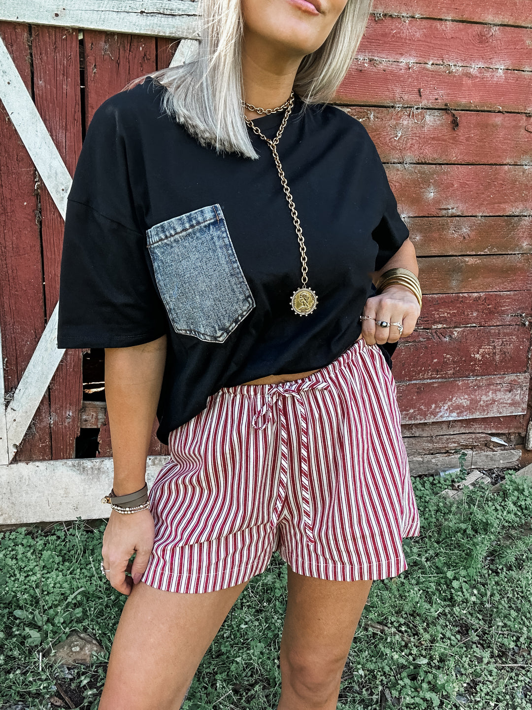Surprise Me Top - Black