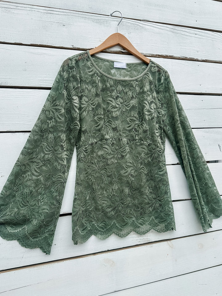 Wild Sage Lace Top