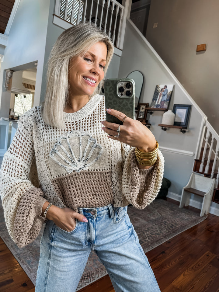 Salt Air Crochet Top