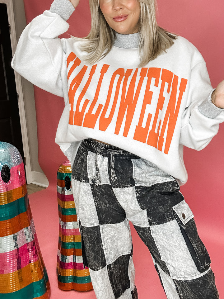 Reversible* Halloween Ready Mock Neck