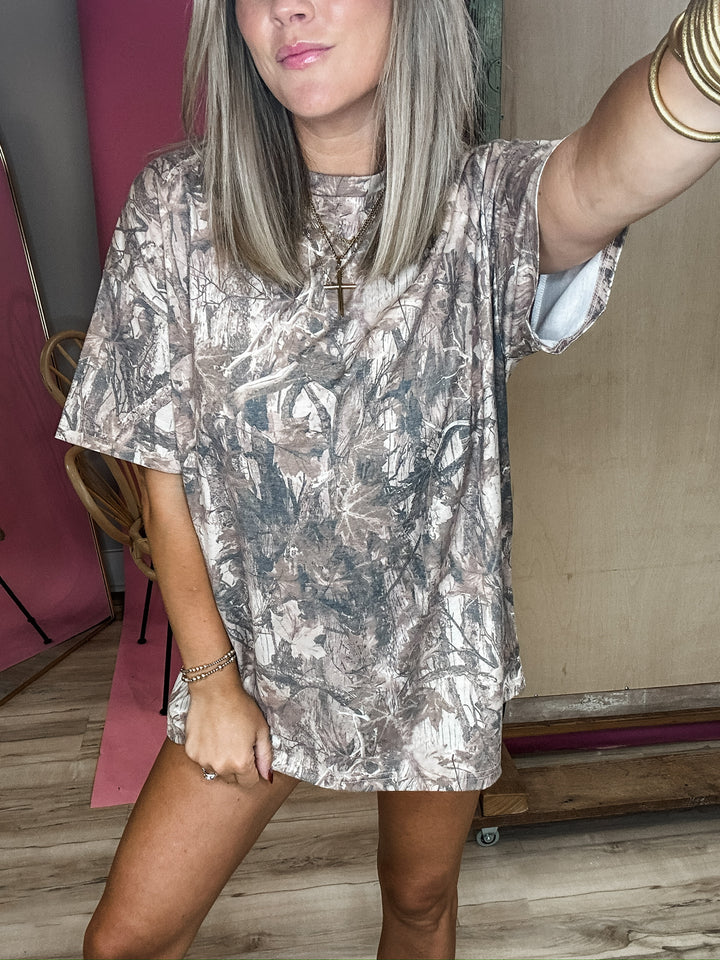 The Camo Edit Oversized Tee