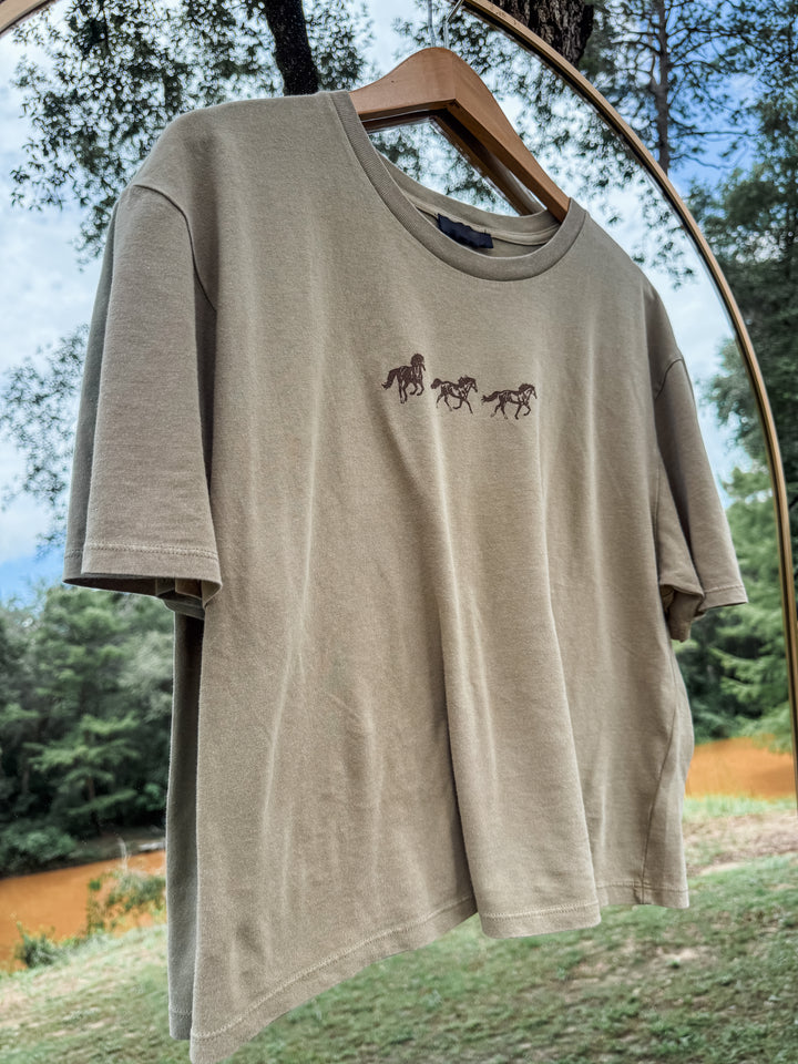 Horse Trio Graphic Tee