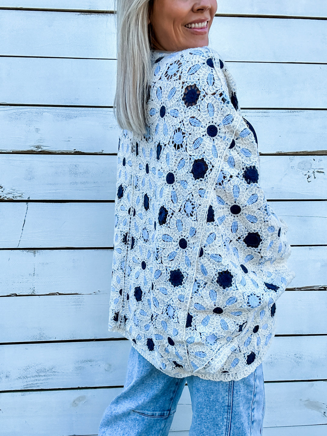 Mixed Feelings Crochet Cardigan