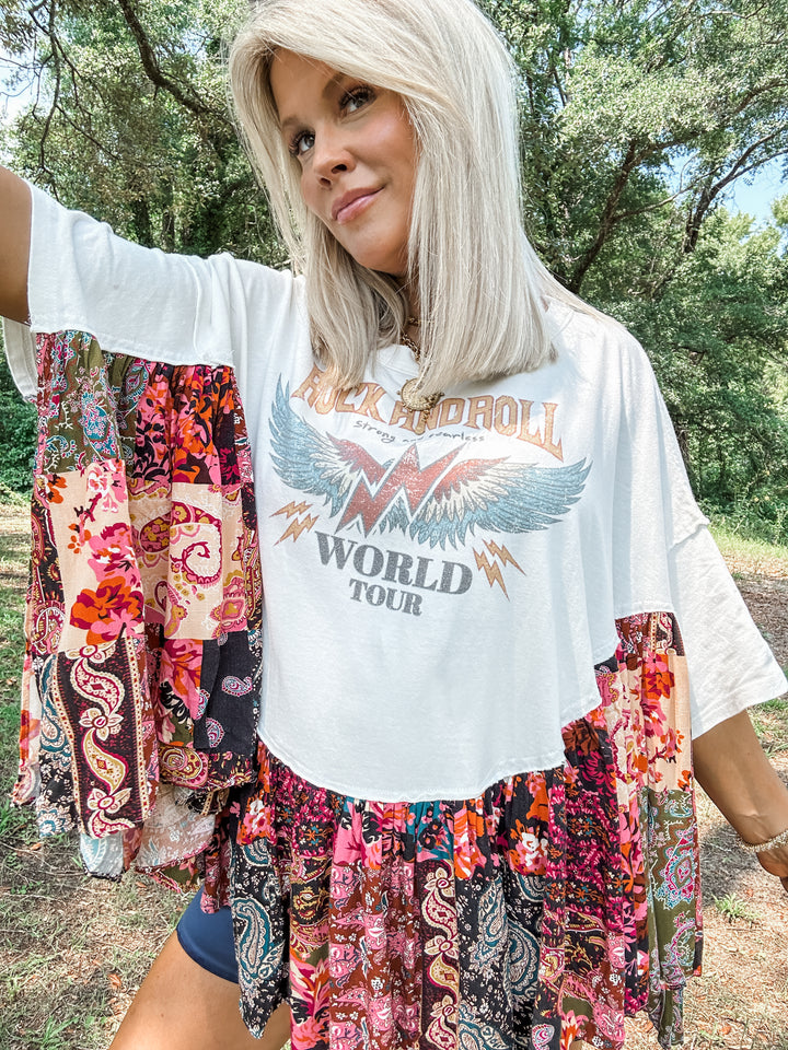 Rock and Roll Boho Top