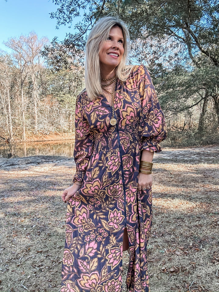 Midnight Bloom Maxi