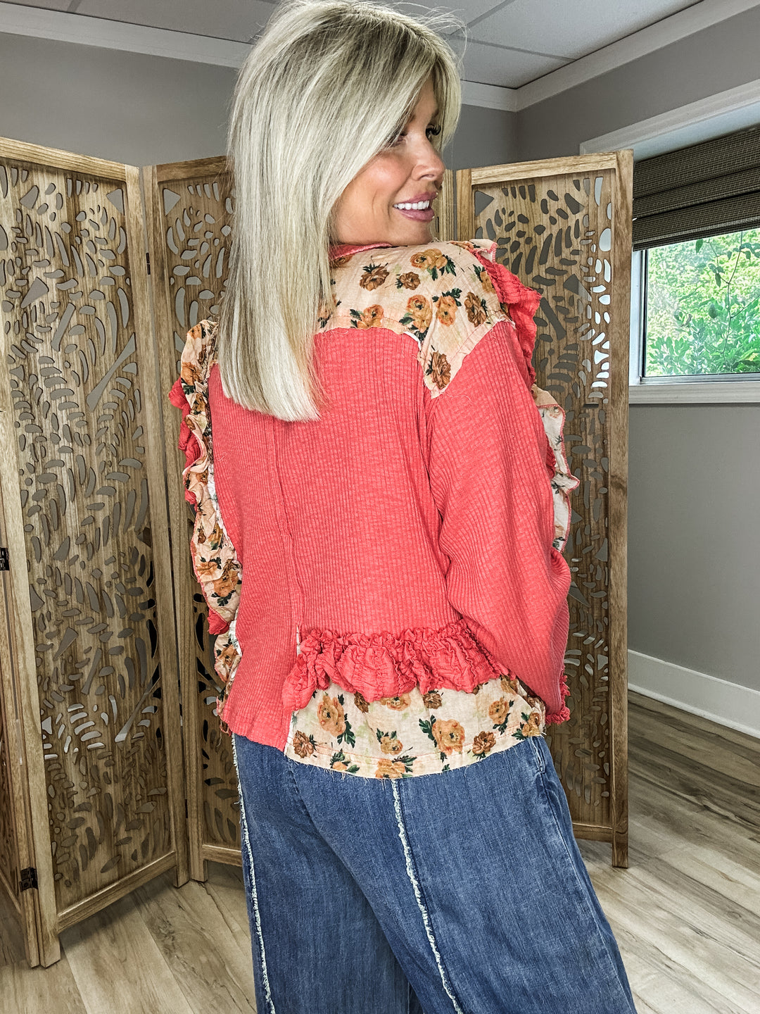 Coral Crush Top
