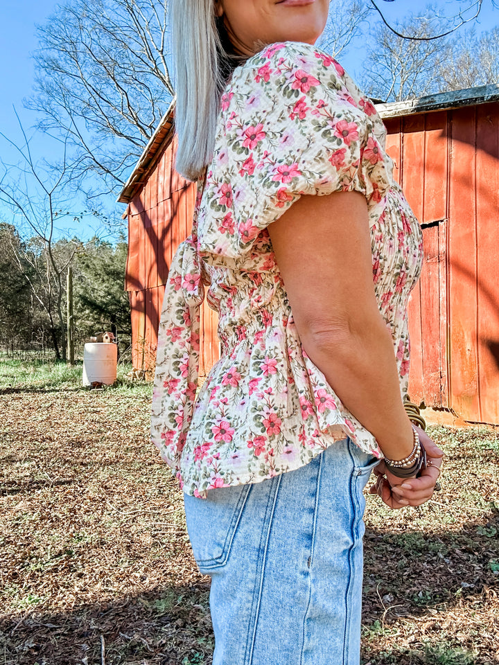 Floral State of Mind Top