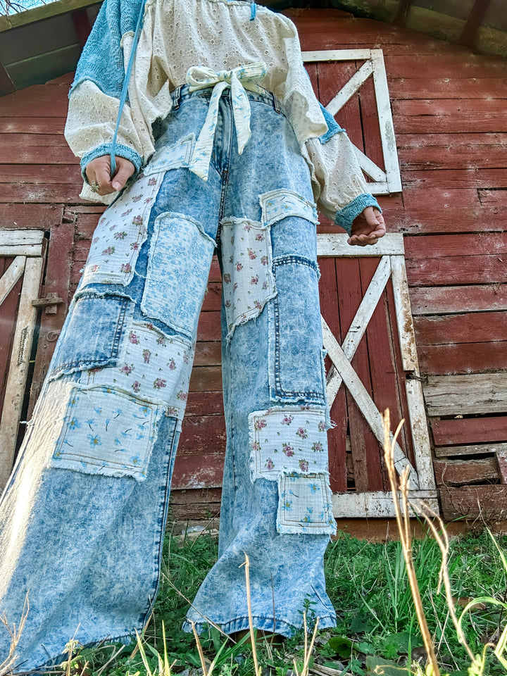 Statement Made Wide Leg Bottoms
