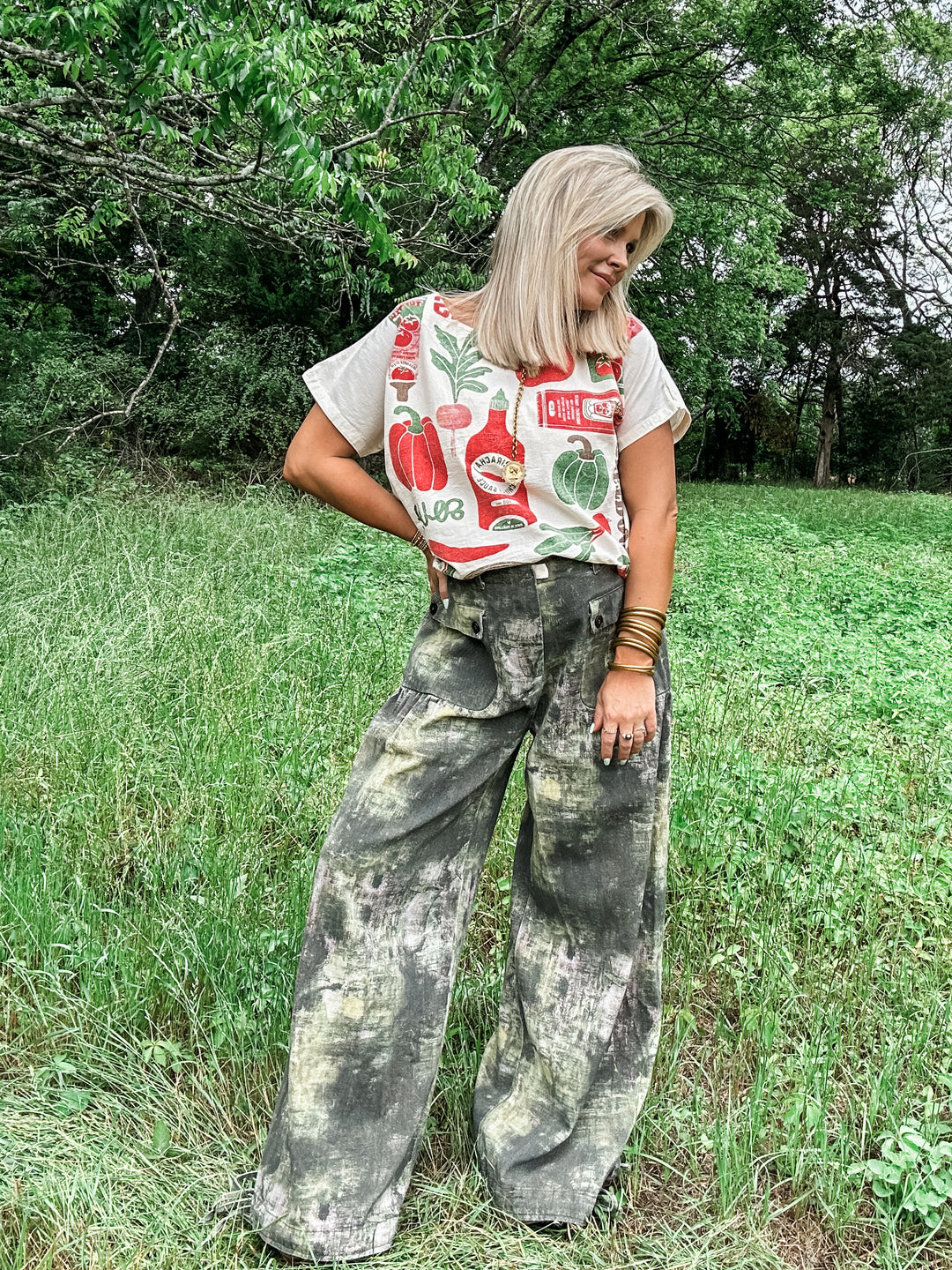 Painted Desert Bottoms - Olive