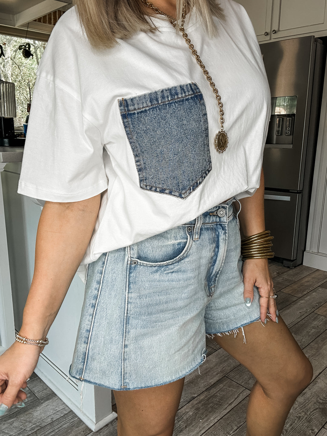 The Everyday Fray Cutoff Shorts