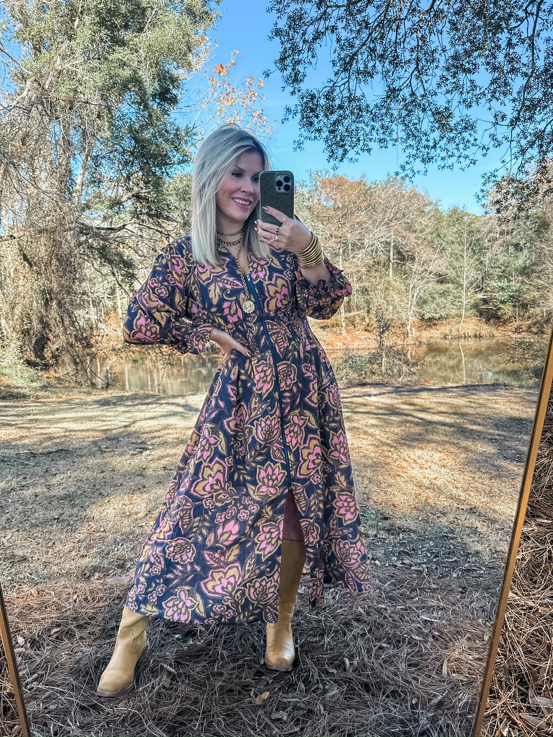 Midnight Bloom Maxi