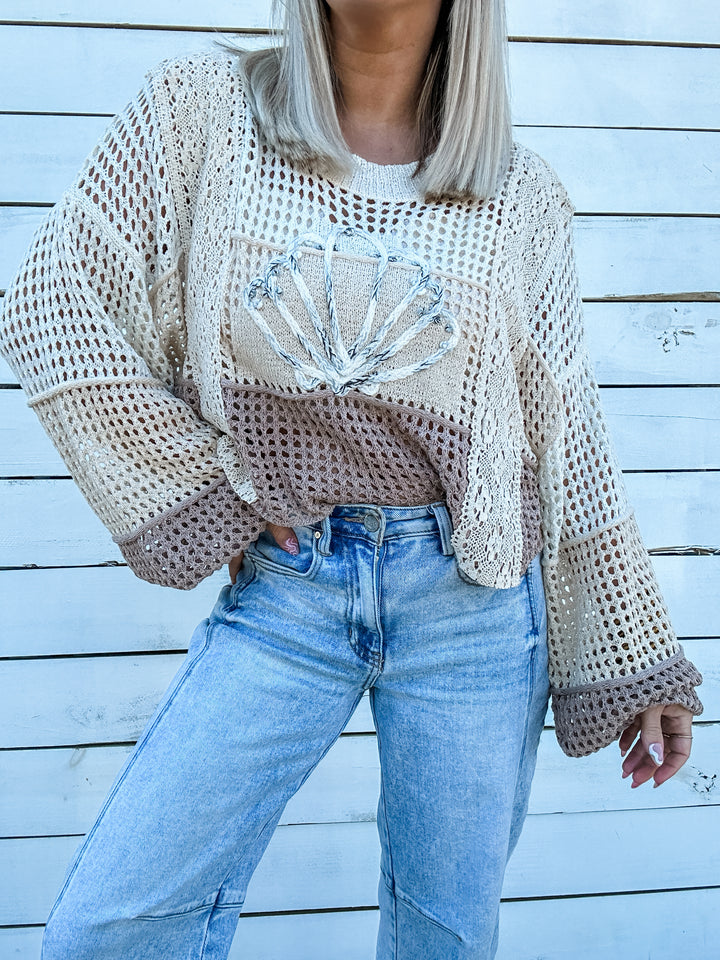 Salt Air Crochet Top