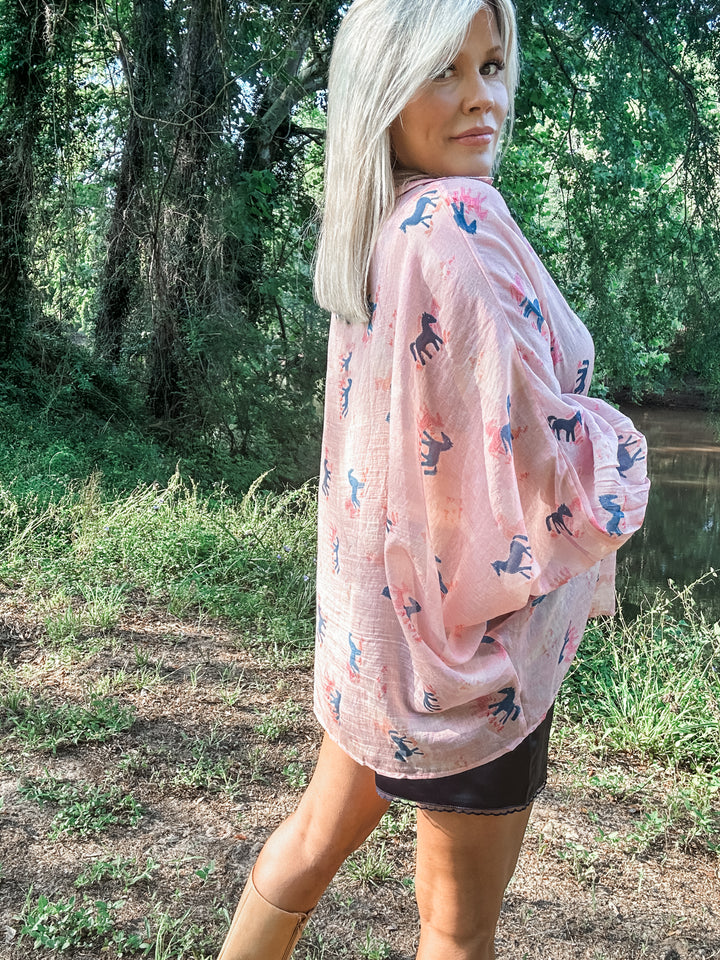Wild Reins Oversized Top