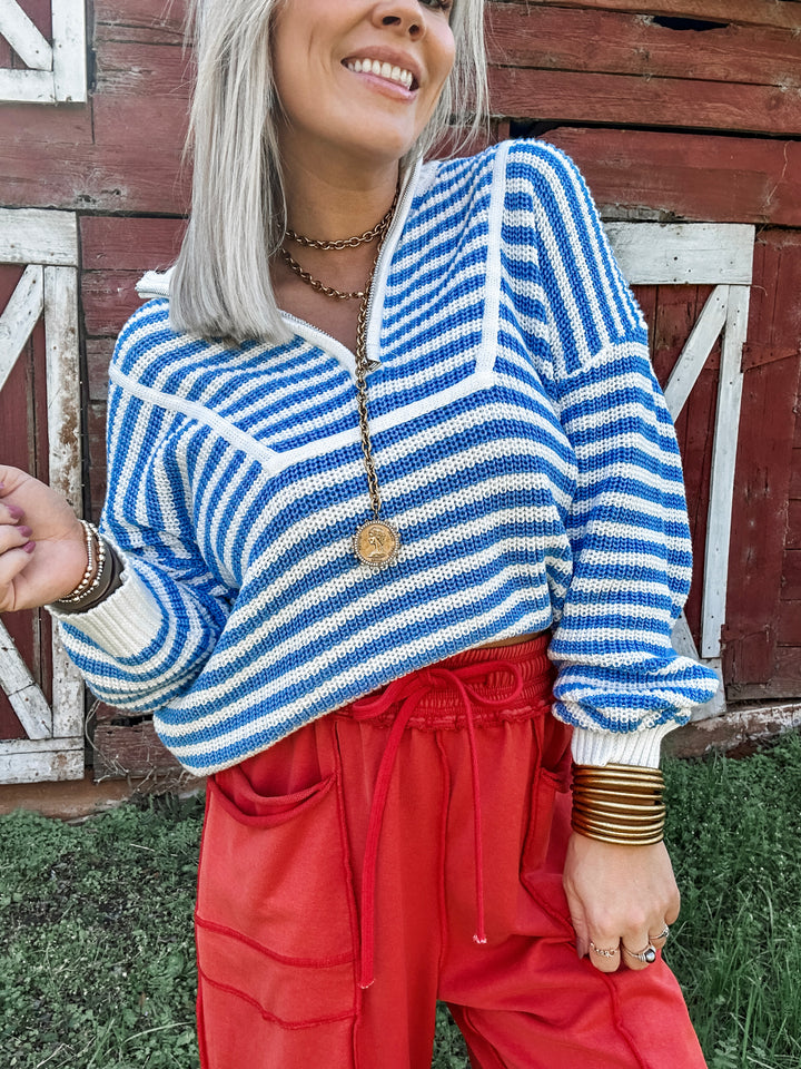 Bright Tide Quarter Zip