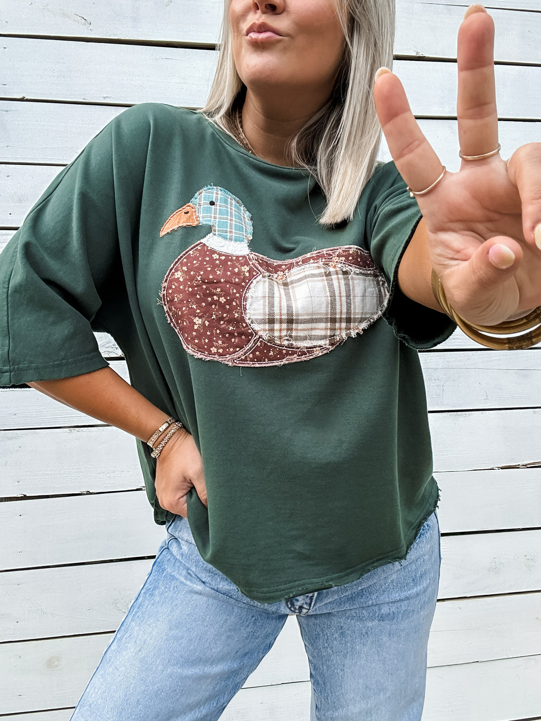 Wild & Stitched Mallard Top