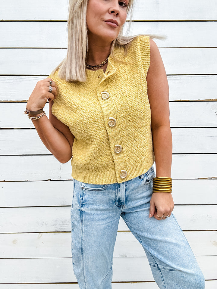 Golden Coast Knit Tank