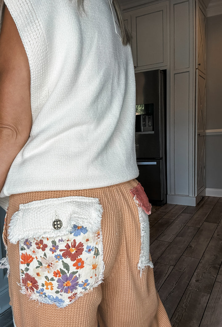 Stay Golden Wide Leg Bottoms